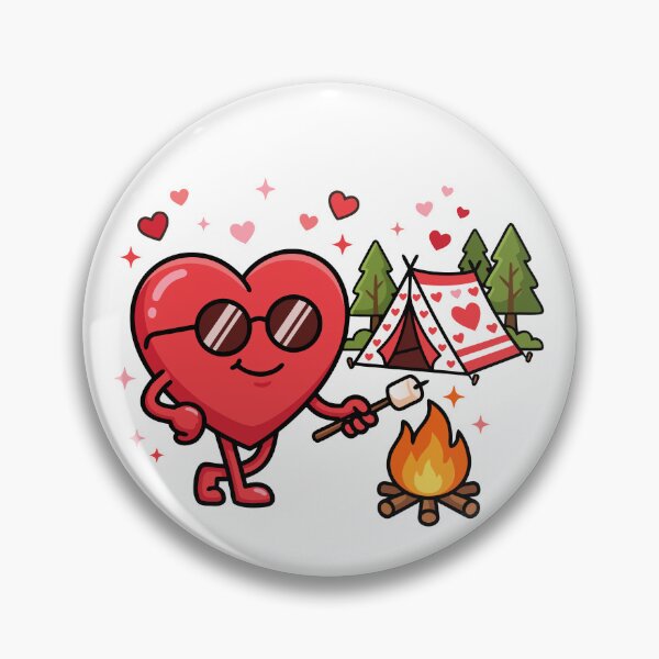 Artikelvorschau, Lustige Campingausrüstung für den Valentinstag entworfen und verkauft von DynamicDesign.