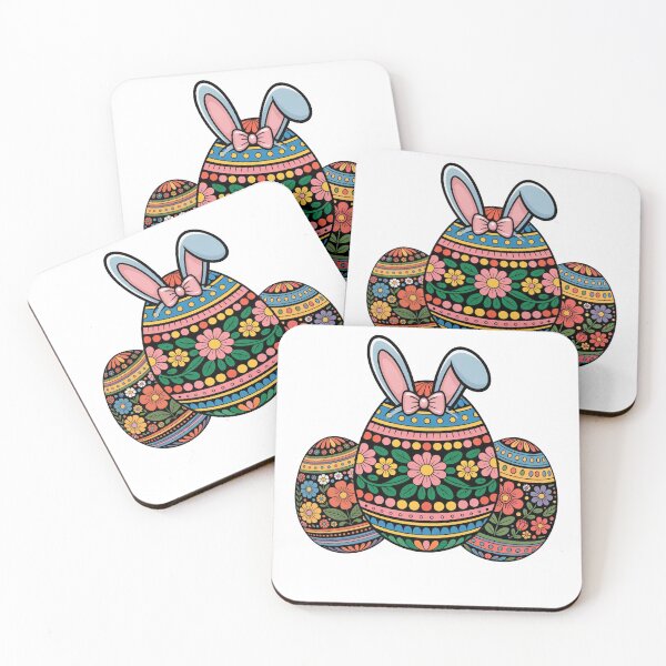 Item preview, Colorful Flower Easter Egg Holiday designed and sold by QuiteOrbit.