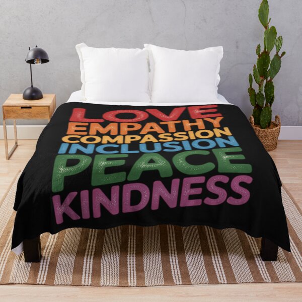 Item preview, Love Empathy Compassion Inclusion Peace Kindness Viral designed and sold by ShaneKeenum0.