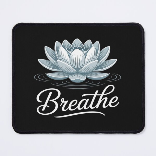 Item preview, Lotus Flower Line Art Summer Breathe Meditation Yoga Blossom designed and sold by ShaneKeenum0.