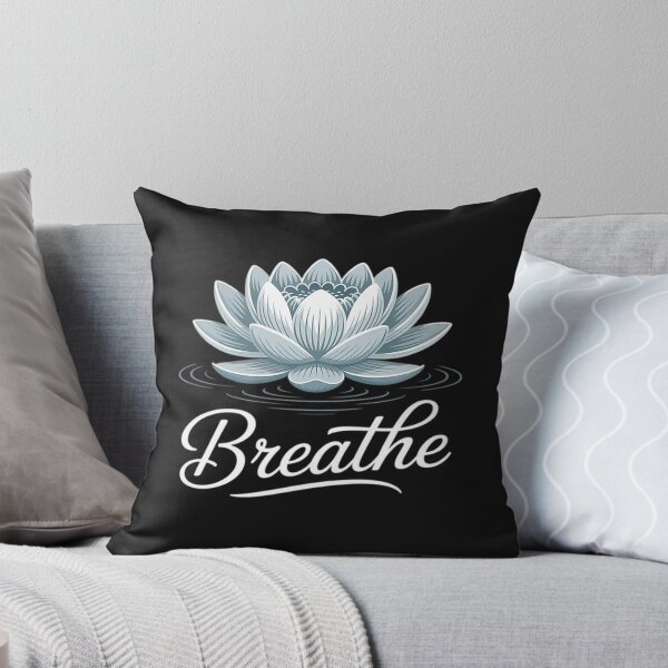 Item preview, Lotus Flower Line Art Summer Breathe Meditation Yoga Blossom designed and sold by ShaneKeenum0.