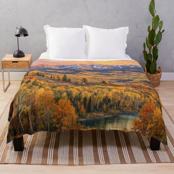 Item preview, An autumn landscape inspired by Bob Ross designed and sold by DinsignStudio.