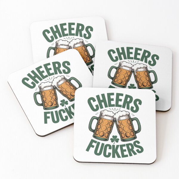 Item preview, Cheers Fuckers St. Patrick's Day 2026 Lucky Paddy's Day designed and sold by IdunayaStore.