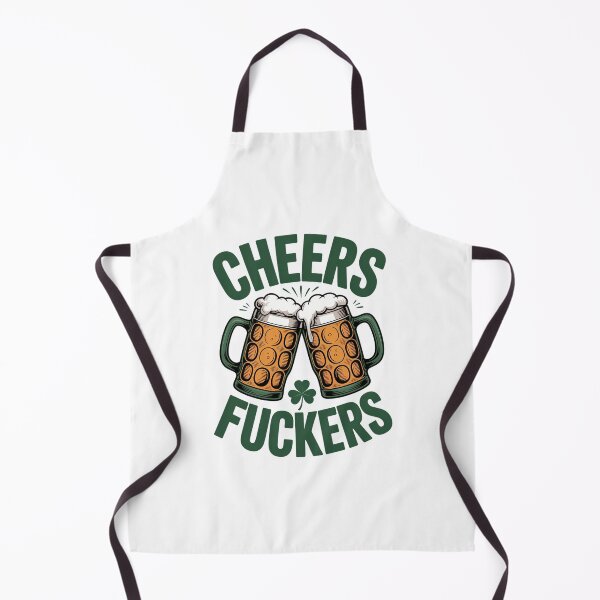 Item preview, Cheers Fuckers St. Patrick's Day 2026 Lucky Paddy's Day designed and sold by IdunayaStore.