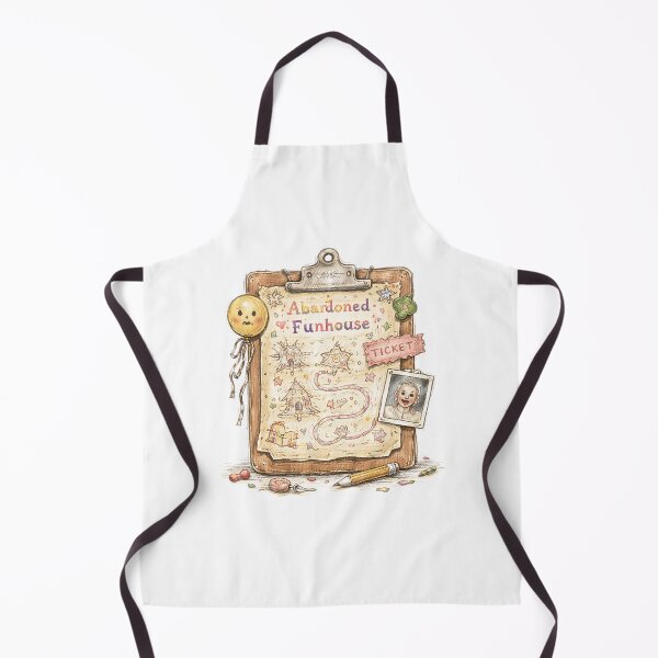 Item preview, ABANDONED FUNHOUSE CLIPBOARD designed and sold by LIS AND MELIVERSO.