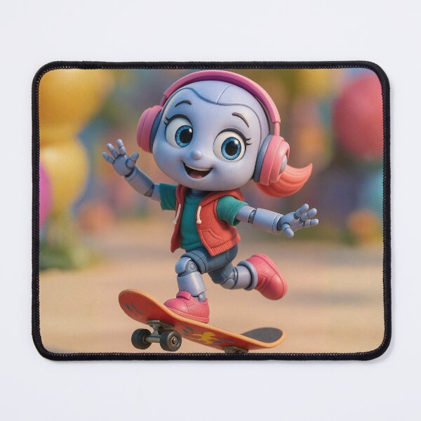 Item preview, Skater Robot Girl designed and sold by Sillytoe.