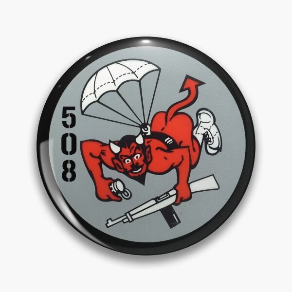 Item preview, WWII 508th Airborne Red Devils Vintage WW2 Gear designed and sold by DynamicDesign.