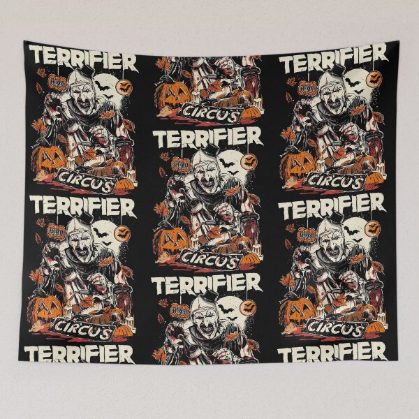 Item preview, Terrifier Art The Clown Shirts Featuring Creepy Designs designed and sold by UjwalJK.