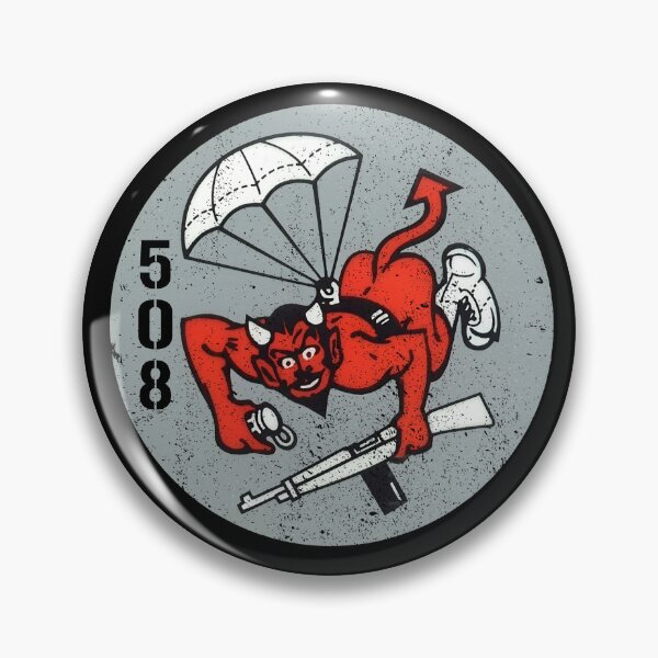 Item preview, WWII 508th Airborne Red Devils Vintage WW2 Gear designed and sold by DynamicDesign.