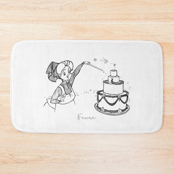 Item preview, Fauna · Black and White Illustration · Classic Fairy · Vintage Animation Art Print  - Calligraphy designed and sold by Atropa Parcae.