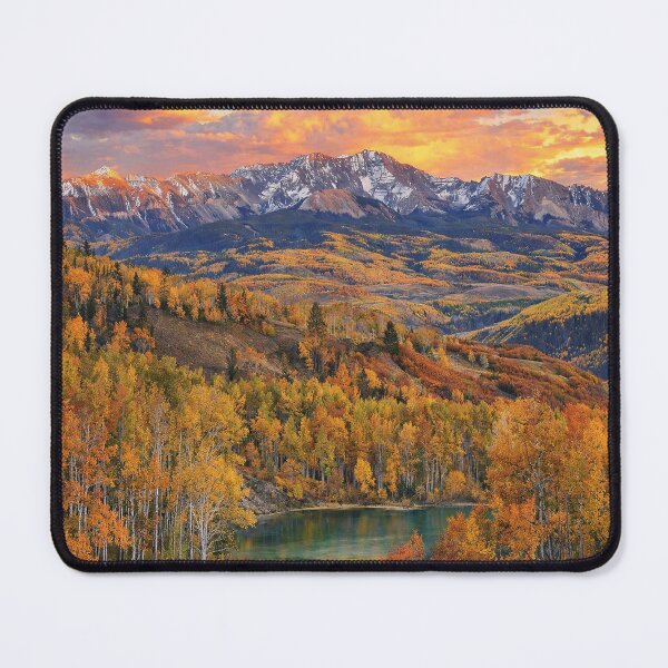 Item preview, Inspired landscape with vibrant autumn. designed and sold by DinsignStudio.
