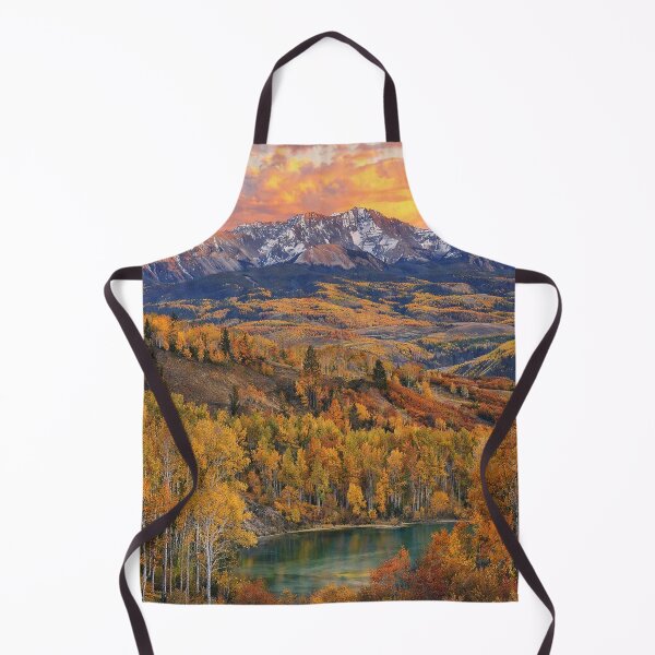 Item preview, Inspired landscape with vibrant autumn. designed and sold by DinsignStudio.