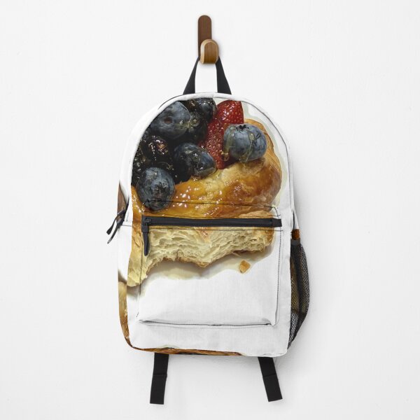Item preview, Berry Danish Pastry with Honey Drizzle – Blueberry Blackberry Strawberry Dessert Photo designed and sold by aadventures.