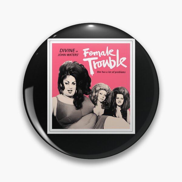 Artikelvorschau, Female Trouble Divine – John Waters' bizarrer Kultfilm entworfen und verkauft von ZeroEightOne.