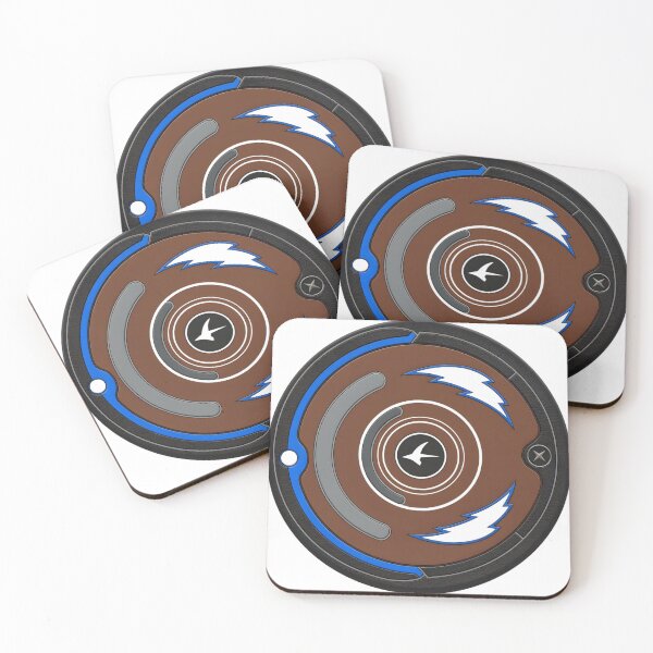 Item preview, Abstract Stealth Aerospace Cyber Emblem designed and sold by CharlieDesings.