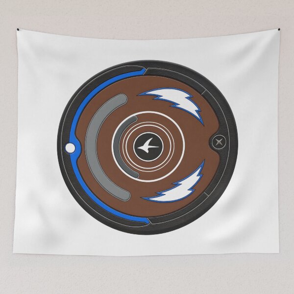 Item preview, Abstract Stealth Aerospace Cyber Emblem designed and sold by CharlieDesings.