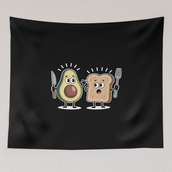 Item preview, Avocado Spreading Love Breakfast Humor designed and sold by FaithAbbott.