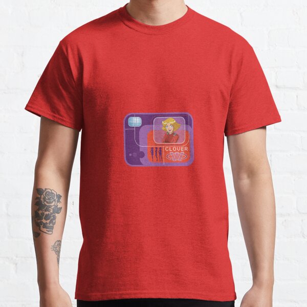 Totally spies Clover badge T-shirt classique