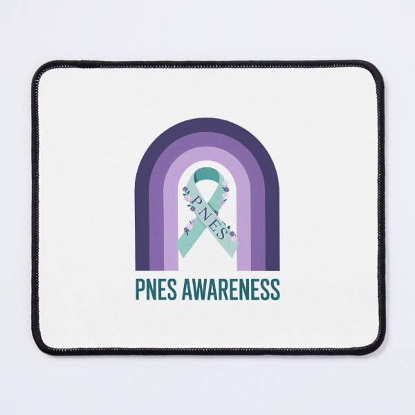 Item preview, Awareness Psychogenic Epileptic Seizure Warrior Teal and Purple Ribbon Month Chronic Illness Support designed and sold by FaithAbbott.