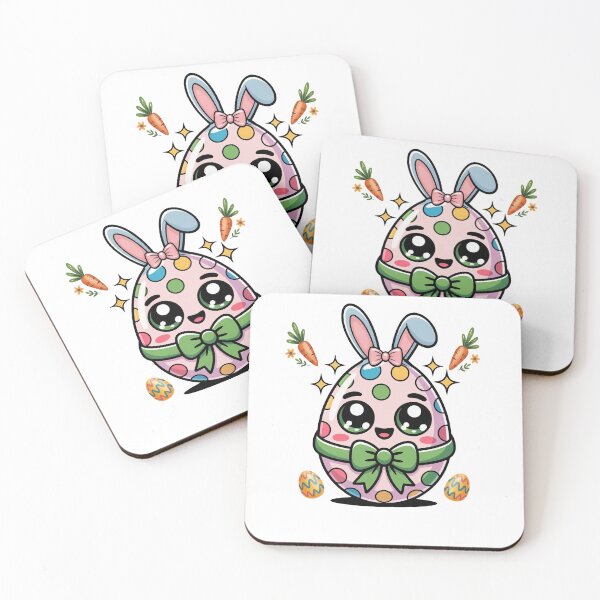 Item preview, Adorable Smiling Easter Egg Cartoon designed and sold by QuiteOrbit.