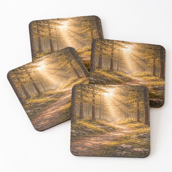 Item preview, Forest Pathway – Oil Painting Style designed and sold by DinsignStudio.