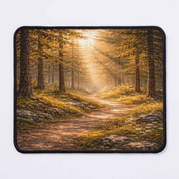 Item preview, Forest Pathway – Oil Painting Style designed and sold by DinsignStudio.