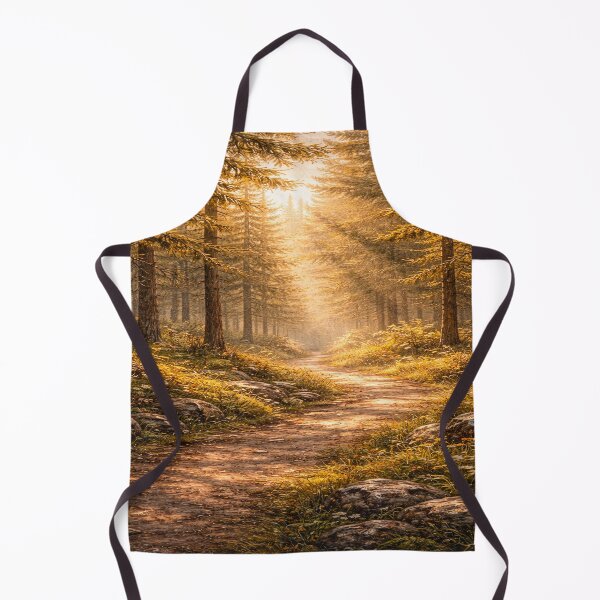 Item preview, Forest Pathway – Oil Painting Style designed and sold by DinsignStudio.