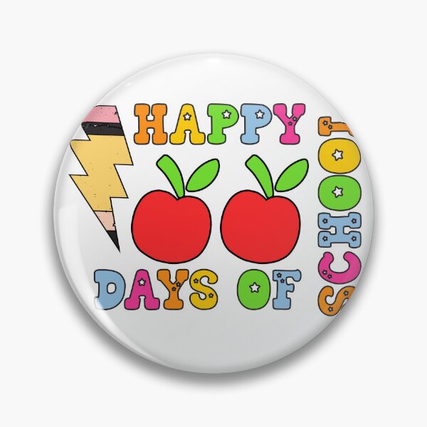Item preview, Retro 100 Days of School | Happy 100th Day Teacher & Student Doodle Graphic designed and sold by pixelspaperslab.