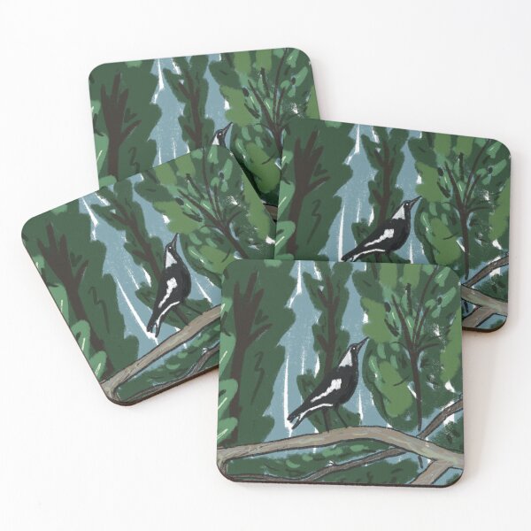 Item preview, Magpie In The Trees designed and sold by JLOriginalWorks.