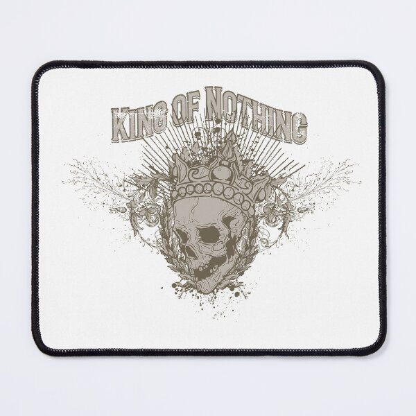 Item preview, King of Nothing - Gothic Skull and Crown Vintage Streetwear designed and sold by snapifyprints.