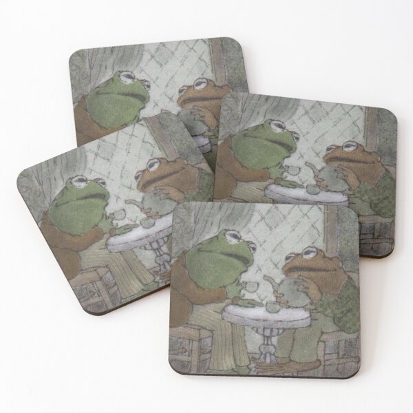 Item preview, Cozy Frog and Toad Friends designed and sold by VibeDept.
