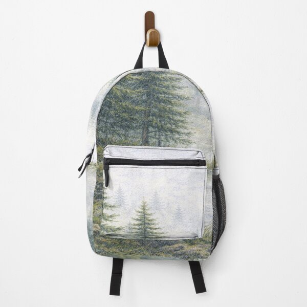 Item preview, Happy Little Trees – Misty Morning designed and sold by DinsignStudio.