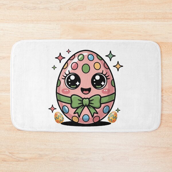 Item preview, Happy Easter Cute Kawaii Egg  designed and sold by QuiteOrbit.