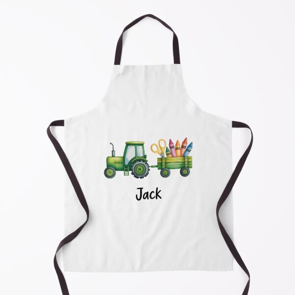 Item preview, Back To School Tractor Custom Tractor Name First Day Of School Farm Helper Boys designed and sold by FaithAbbott.