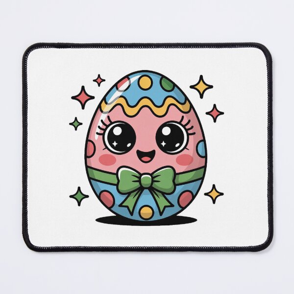 Item preview, Cute Colorful Easter Egg Cartoon designed and sold by QuiteOrbit.