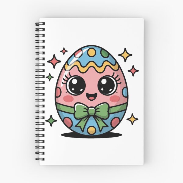 Item preview, Cute Colorful Easter Egg Cartoon designed and sold by QuiteOrbit.