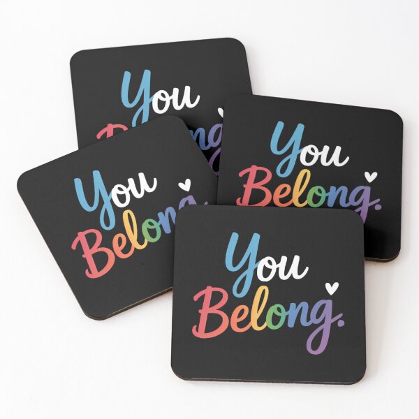 Item preview, Gay Pride LGBT Support and Respect You Belong Transgender designed and sold by FaithAbbott.