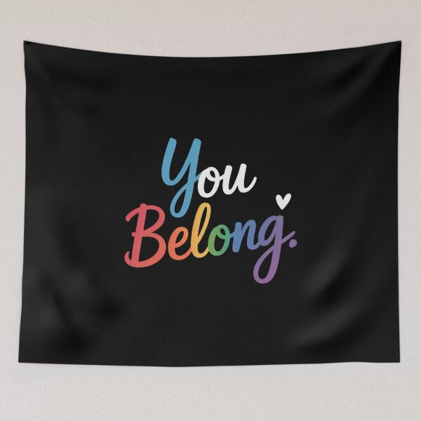 Item preview, Gay Pride LGBT Support and Respect You Belong Transgender designed and sold by FaithAbbott.