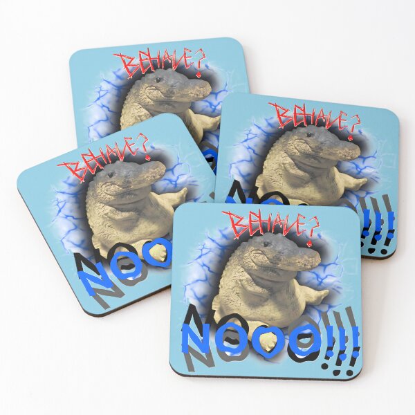Item preview, Chaotic Crocodile - Behave Nooo designed and sold by Regainbara.