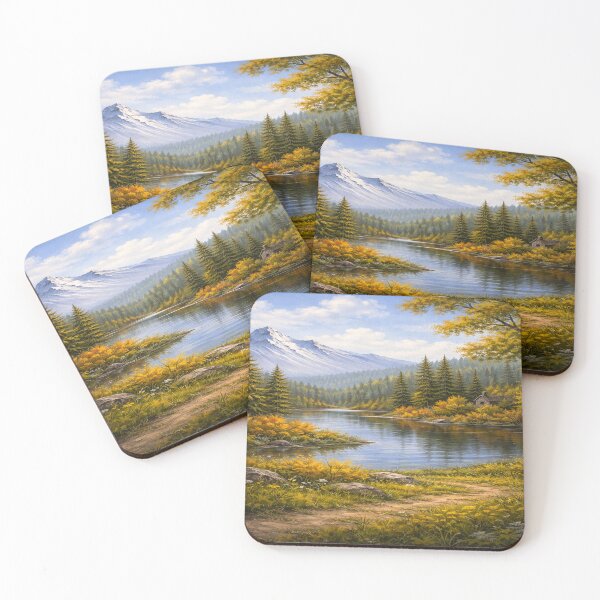 Item preview, Whispering Pines Lake designed and sold by DinsignStudio.
