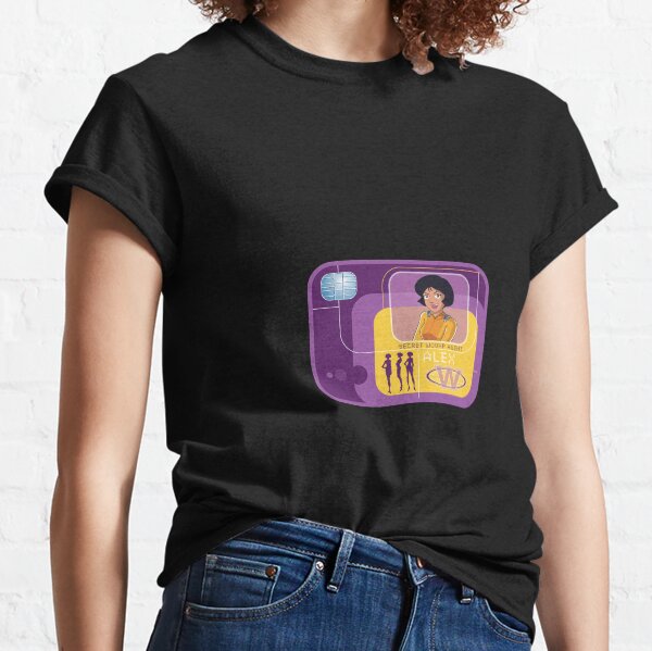 Totally spies Alex badge T-shirt classique