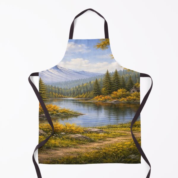 Item preview, Whispering Pines Lake designed and sold by DinsignStudio.