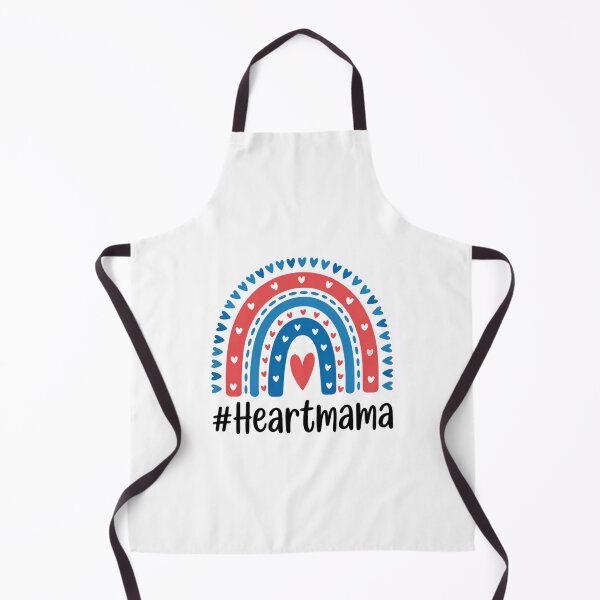 Item preview, Heart Mama CHD Mom Of A CHD Warrior Rainbow CHD Awareness designed and sold by FaithAbbott.