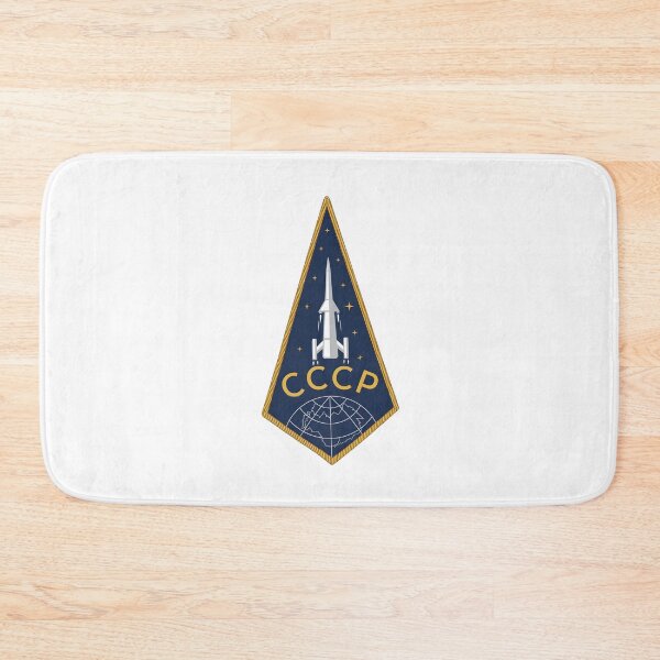 Item preview, Vintage CCCP Soviet Space Rocket Emblem designed and sold by CharlieDesings.