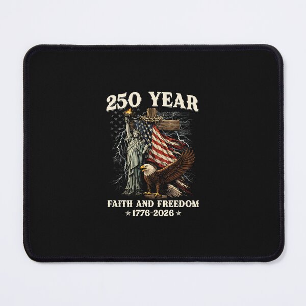 Item preview, Flag Cross Tree 250 Years Faith and Freedom designed and sold by CHIFOUR4.