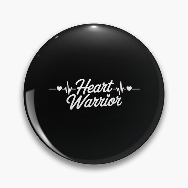 Item preview, Heart Warrior Heart Disease Awareness Month Red Heart designed and sold by FaithAbbott.