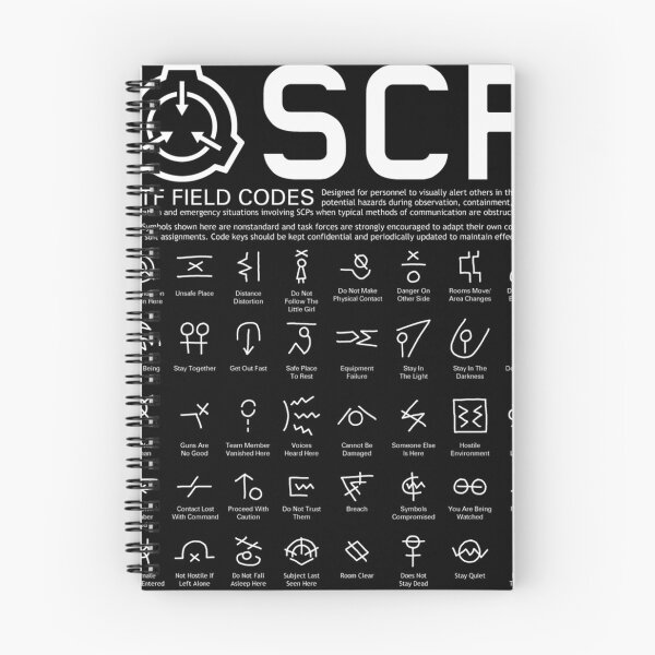 Item preview, SCP MTF Field Codes by ToadKing07  designed and sold by dinoloreta2.
