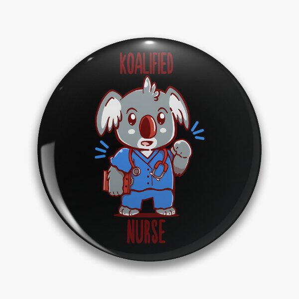 Item preview, Koalified NurseKoala Animal Pun designed and sold by dinoloreta2.