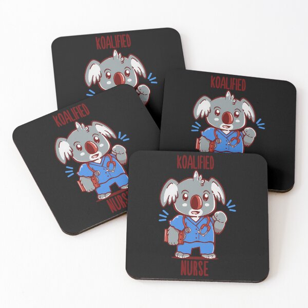 Item preview, Koalified NurseKoala Animal Pun designed and sold by dinoloreta2.