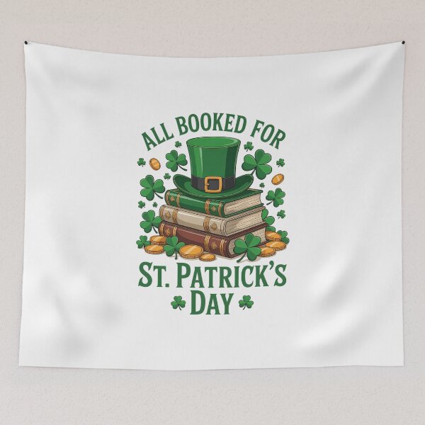 Item preview, All Booked For St Patrick's Day designed and sold by FaithAbbott.